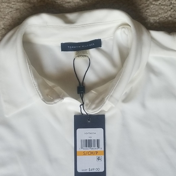 NWT Tommy Hilfiger Women Sleeveless Button Up Top - Picture 5 of 8